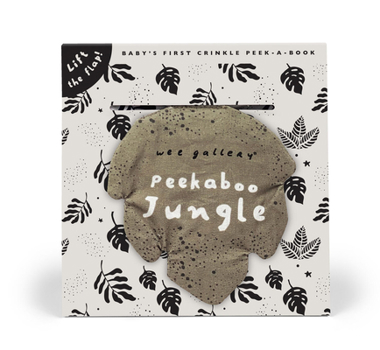 Rag Book Peekaboo Jungle: Baby's First Crinkle Peek-A-Book - Lift the Flap! Book