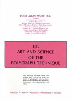 Hardcover The Art and Science of the Polygraph Technique Book