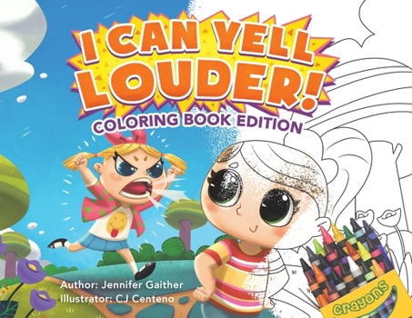 Paperback I Can Yell Louder: Coloring Book Edition Book