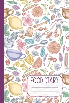 Paperback Food Diary: 90 Day Daily Nutrition and Fitness Tracker Book