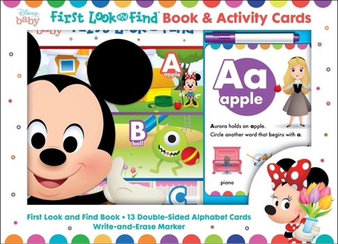Misc. Disney Baby: First Look and Find Book & Activity Cards Book