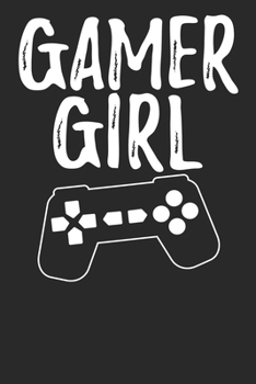 Paperback Gamer Girl: Blank Lined Notebook Journal Book