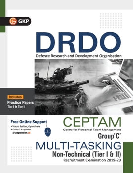 Paperback Drdo Ceptam 2019-20: Group C Multi-Tasking (Non-Technical) Book