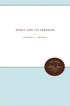 Paperback Spirit and Its Freedom Book