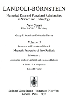 Hardcover Conjugated Carbon-Centered and Nitrogen Radicals / Konjugierte Kohlenstoff- Und Stickstoff-Radikale Book