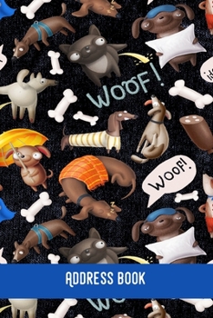 WOOF! Address Book: Dog love -