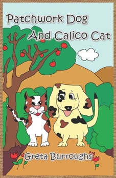 Paperback Patchwork Dog and Calico Cat Book