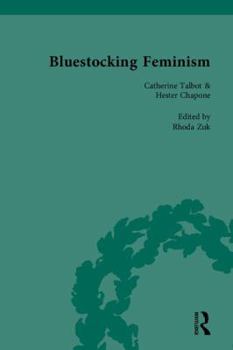 Hardcover Bluestocking Feminism: Writings of the Bluestocking Circle, 1738-90 Book