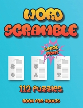 Paperback Word Scramble Book