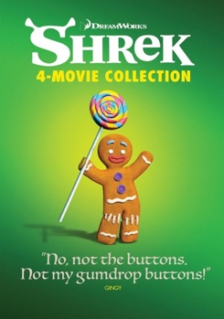 DVD Shrek: The Whole Story Quadrilogy Book