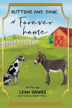 Paperback Buttons and Dane a Forever Home Book