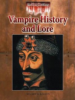 Library Binding Vampire History and Lore Book