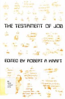 Hardcover The Testament of Job, According to the Sv Text Book