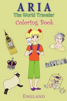 Paperback ARIA The World Traveler Coloring Book: England Book