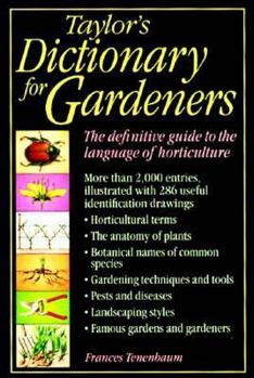 Hardcover Taylors Dictionary for Gardeners Book