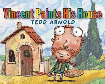 Hardcover Vincent Paints His House Book