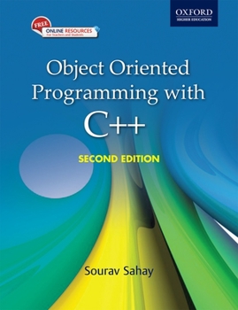 Paperback Object Oriented Programming with C++ [With CDROM] Book