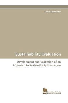 Paperback Sustainability Evaluation Book