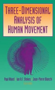 Hardcover Three-Dimensional Analysis of Human Movement Book