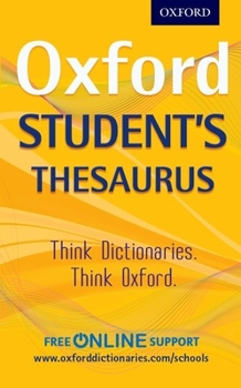 Paperback Oxford Student's Thesaurus Book