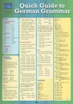 Paperback Quick Guide to German Grammar Book