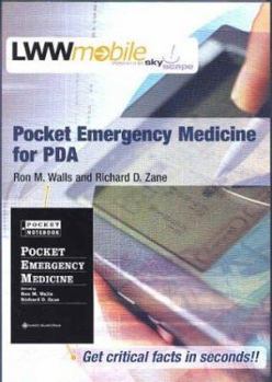 CD-ROM Pocket Emergency Medicine for Pda Book