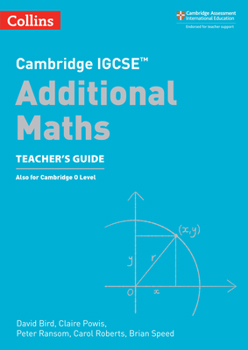 Paperback Cambridge Igcse(tm) Additional Maths Teacher's Guide Book