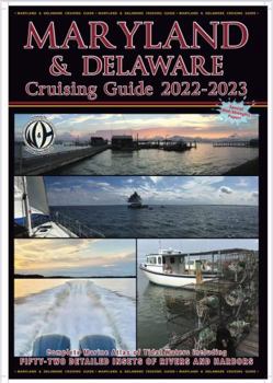 Map Maryland and Delaware Cruising Guide 2022-2023 Book