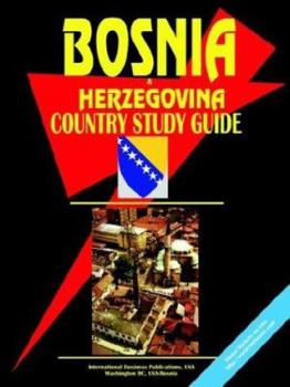 Paperback Bosnia and Herzegovina Country Study Guide Book