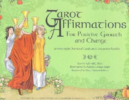 Hardcover Tarot Affirmations: For Positive Growth and Change Book