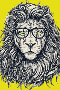 Paperback Hipster Lion: Notebook - Hipster Lion Journal Book