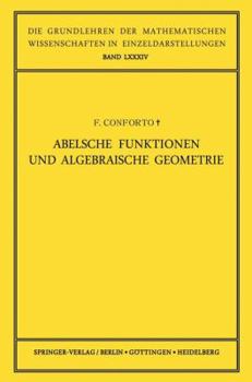 Paperback Abelsche Funktionen Und Algebraische Geometrie [German] Book