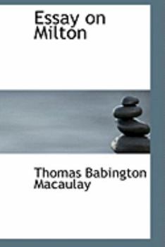 Paperback Essay on Milton Book