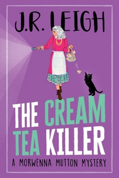 Paperback The Cream Tea Killer [Large Print] Book
