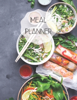 Meal Planner: Track and plan your food weekly, contains shopping list