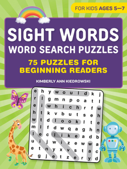 Paperback Sight Words Word Search Puzzles: 75 Puzzles for Beginning Readers Book