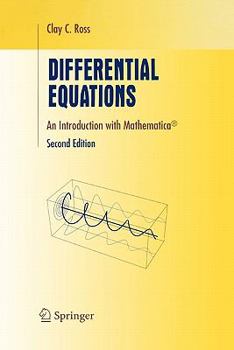 Paperback Differential Equations: An Introduction with Mathematica(r) Book