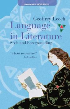 Hardcover Language in Literature: Style and Foregrounding Book