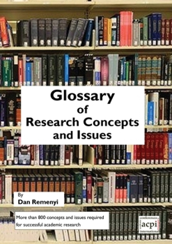 Paperback A Glossary of Research Concepts and Issues Book