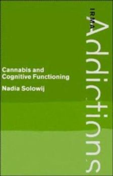 Hardcover Cannabis and Cognitive Functioning Book