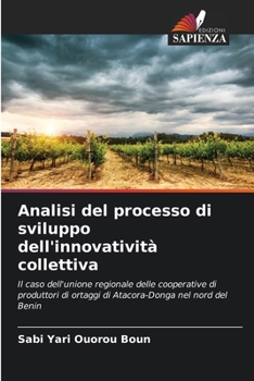 Paperback Analisi del processo di sviluppo dell'innovatività collettiva [Italian] Book