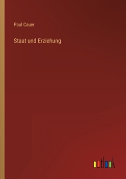 Paperback Staat und Erziehung [German] Book