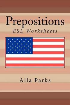 Paperback ESL Worksheets. Prepositions Book