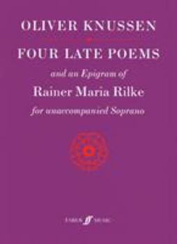 Paperback Four Late Poems and an Epigram Book