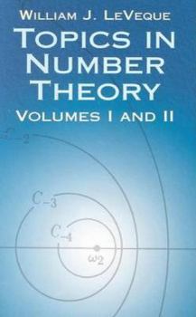 Paperback Topics in Number Theory, Volumes I and II Book