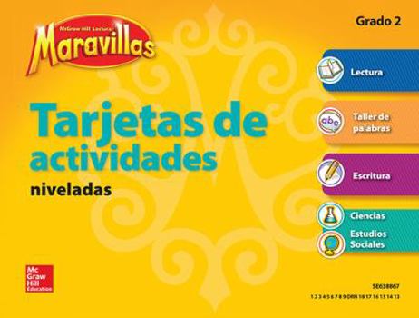Hardcover Lectura Maravillas, Grade 2, Workstation Activity Cards Package (4 Cards) [Spanish] Book