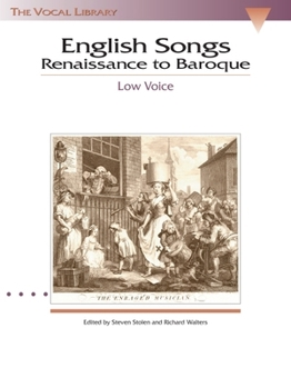 English Songs Renaissance to Baroque: The Vocal Library
