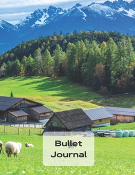 Paperback Bullet Journal: Animal - Dot Journaling 110 pages - Size A4 - notebook 8.5" x 11" Dotted paper A74 Book