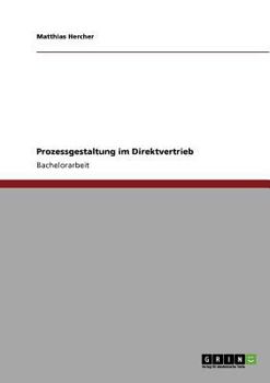 Paperback Prozessgestaltung im Direktvertrieb [German] Book