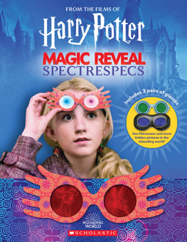 Paperback Magic Reveal Spectrespecs: Hidden Pictures in the Wizarding World (Harry Potter) Book